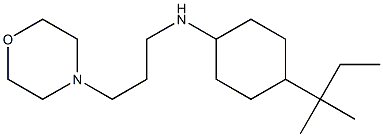 4-(2-methylbutan-2-yl)-N-[3-(morpholin-4-yl)propyl]cyclohexan-1-amine