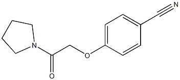 4-(2-oxo-2-pyrrolidin-1-ylethoxy)benzonitrile