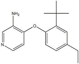  4-(2-tert-butyl-4-ethylphenoxy)pyridin-3-amine