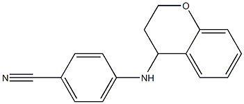 4-(3,4-dihydro-2H-1-benzopyran-4-ylamino)benzonitrile