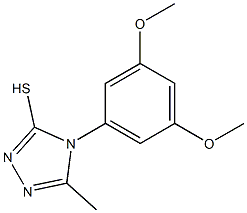 4-(3,5-dimethoxyphenyl)-5-methyl-4H-1,2,4-triazole-3-thiol