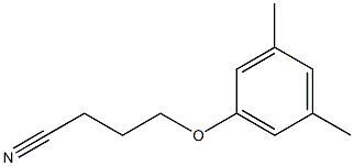 4-(3,5-dimethylphenoxy)butanenitrile Structure