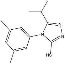 4-(3,5-dimethylphenyl)-5-(propan-2-yl)-4H-1,2,4-triazole-3-thiol