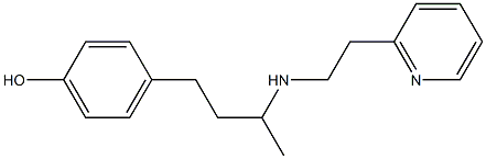 4-(3-{[2-(pyridin-2-yl)ethyl]amino}butyl)phenol