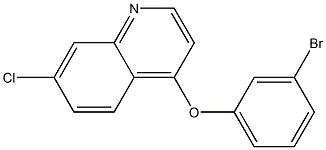  4-(3-bromophenoxy)-7-chloroquinoline