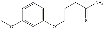 4-(3-methoxyphenoxy)butanethioamide,,结构式