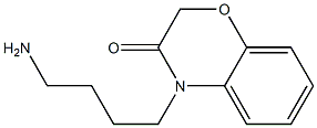 4-(4-aminobutyl)-3,4-dihydro-2H-1,4-benzoxazin-3-one Structure