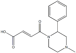 4-(4-methyl-2-phenylpiperazin-1-yl)-4-oxobut-2-enoic acid