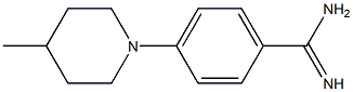 4-(4-methylpiperidin-1-yl)benzene-1-carboximidamide