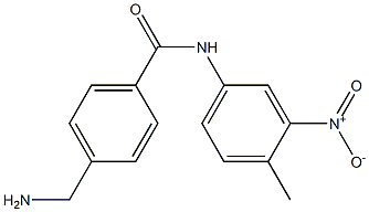 4-(aminomethyl)-N-(4-methyl-3-nitrophenyl)benzamide Structure