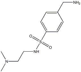 4-(aminomethyl)-N-[2-(dimethylamino)ethyl]benzenesulfonamide Structure