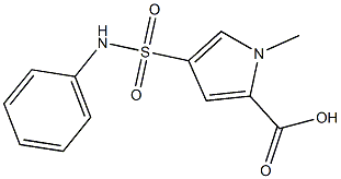 4-(anilinosulfonyl)-1-methyl-1H-pyrrole-2-carboxylic acid|