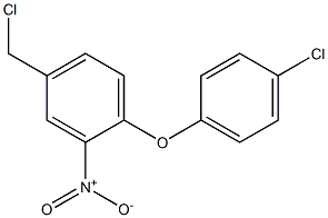  4-(chloromethyl)-1-(4-chlorophenoxy)-2-nitrobenzene