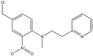 4-(chloromethyl)-N-methyl-2-nitro-N-[2-(pyridin-2-yl)ethyl]aniline