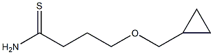 4-(cyclopropylmethoxy)butanethioamide,,结构式