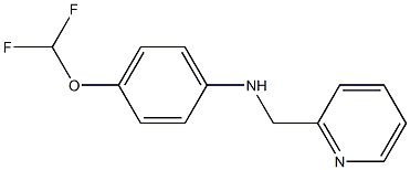 4-(difluoromethoxy)-N-(pyridin-2-ylmethyl)aniline