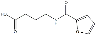 4-(furan-2-ylformamido)butanoic acid Structure