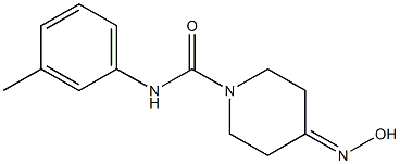 4-(hydroxyimino)-N-(3-methylphenyl)piperidine-1-carboxamide Structure