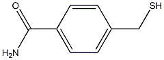 4-(mercaptomethyl)benzamide 化学構造式