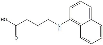 4-(naphthalen-1-ylamino)butanoic acid Structure