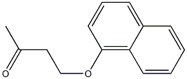 4-(naphthalen-1-yloxy)butan-2-one Structure