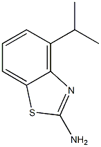 4-(propan-2-yl)-1,3-benzothiazol-2-amine Structure