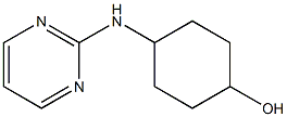 4-(pyrimidin-2-ylamino)cyclohexan-1-ol 结构式