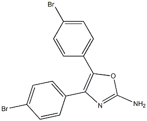4,5-bis(4-bromophenyl)-1,3-oxazol-2-amine
