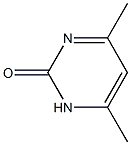 4,6-dimethyl-1,2-dihydropyrimidin-2-one Structure
