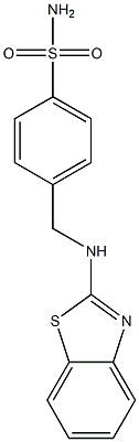 4-[(1,3-benzothiazol-2-ylamino)methyl]benzene-1-sulfonamide