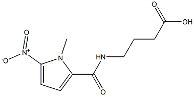 4-[(1-methyl-5-nitro-1H-pyrrol-2-yl)formamido]butanoic acid