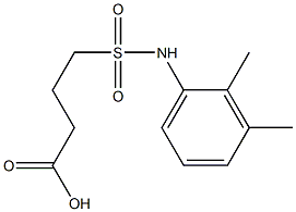  4-[(2,3-dimethylphenyl)sulfamoyl]butanoic acid