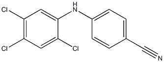 4-[(2,4,5-trichlorophenyl)amino]benzonitrile