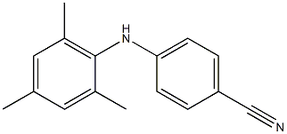 4-[(2,4,6-trimethylphenyl)amino]benzonitrile|