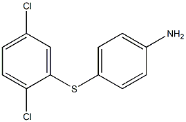 4-[(2,5-dichlorophenyl)sulfanyl]aniline,,结构式