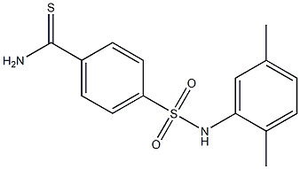 4-[(2,5-dimethylphenyl)sulfamoyl]benzene-1-carbothioamide