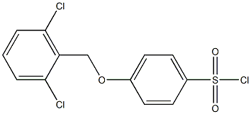 4-[(2,6-dichlorophenyl)methoxy]benzene-1-sulfonyl chloride