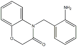 4-[(2-aminophenyl)methyl]-3,4-dihydro-2H-1,4-benzoxazin-3-one