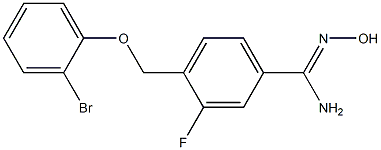 4-[(2-bromophenoxy)methyl]-3-fluoro-N