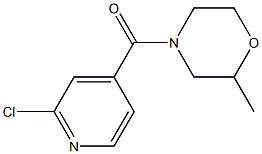 4-[(2-chloropyridin-4-yl)carbonyl]-2-methylmorpholine