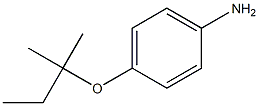 4-[(2-methylbutan-2-yl)oxy]aniline Structure