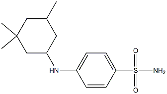 4-[(3,3,5-trimethylcyclohexyl)amino]benzene-1-sulfonamide