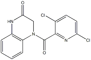  4-[(3,6-dichloropyridin-2-yl)carbonyl]-1,2,3,4-tetrahydroquinoxalin-2-one