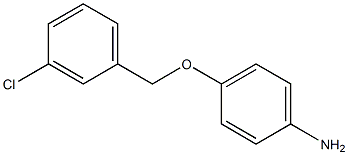 4-[(3-chlorophenyl)methoxy]aniline