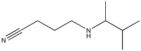 4-[(3-methylbutan-2-yl)amino]butanenitrile|