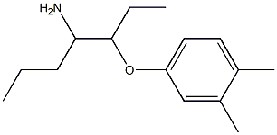 4-[(4-aminoheptan-3-yl)oxy]-1,2-dimethylbenzene