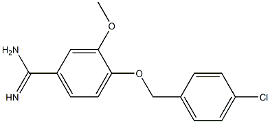  4-[(4-chlorobenzyl)oxy]-3-methoxybenzenecarboximidamide