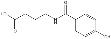4-[(4-hydroxyphenyl)formamido]butanoic acid