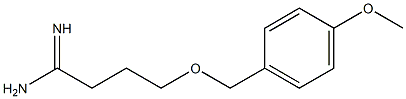 4-[(4-methoxyphenyl)methoxy]butanimidamide