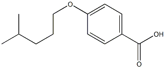 4-[(4-methylpentyl)oxy]benzoic acid 结构式